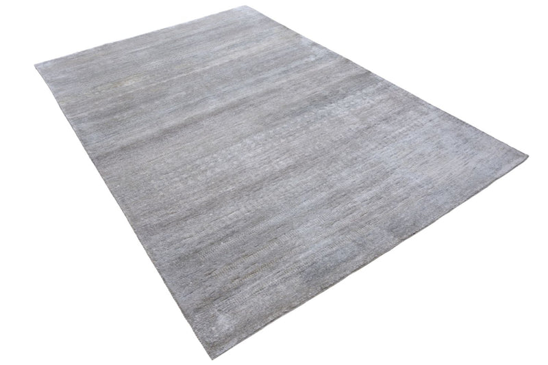 Gabbeh-tæppe - Loribaft Indus - 300 x 190 cm - lysegrå