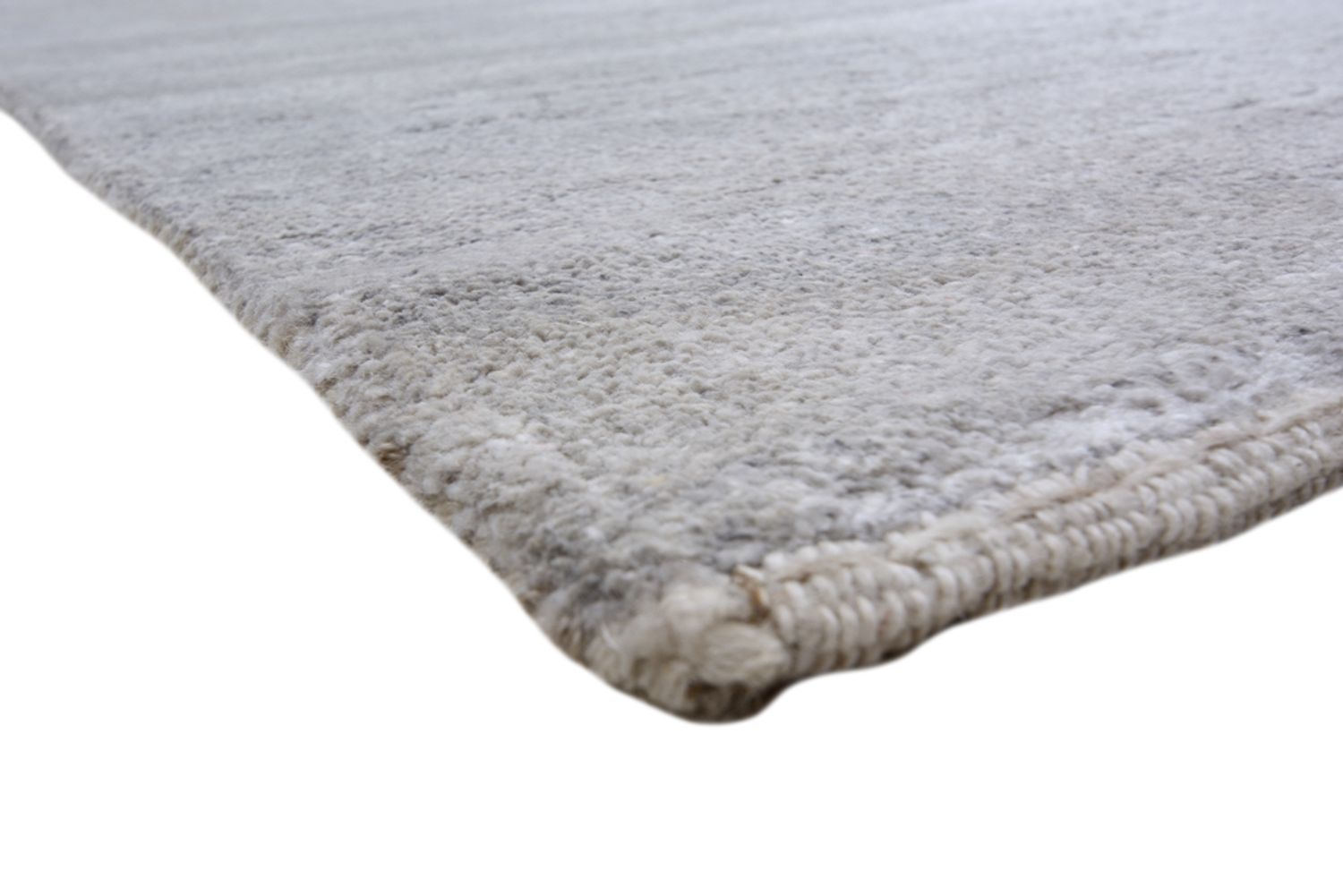 Gabbeh-tæppe - Loribaft Indus - 300 x 190 cm - lysegrå