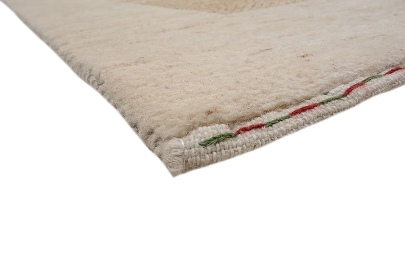 Gabbeh-tæppe - Loribaft Indus - 295 x 191 cm - lys beige