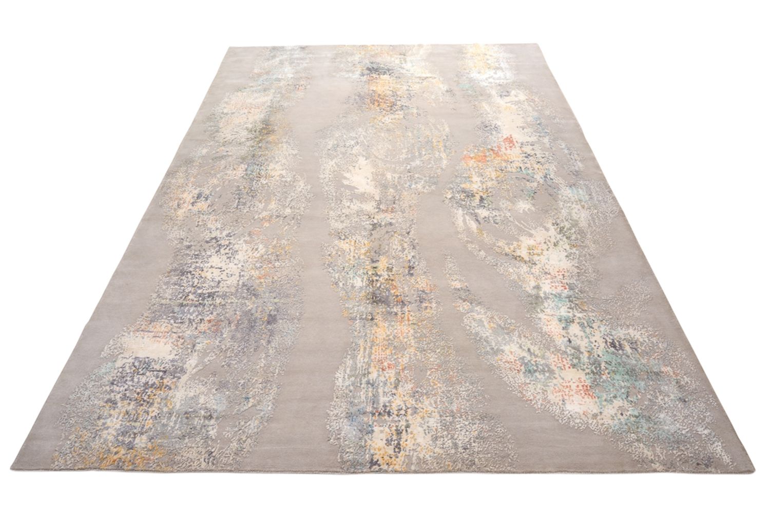 Designer tæppe - 365 x 279 cm - lys beige