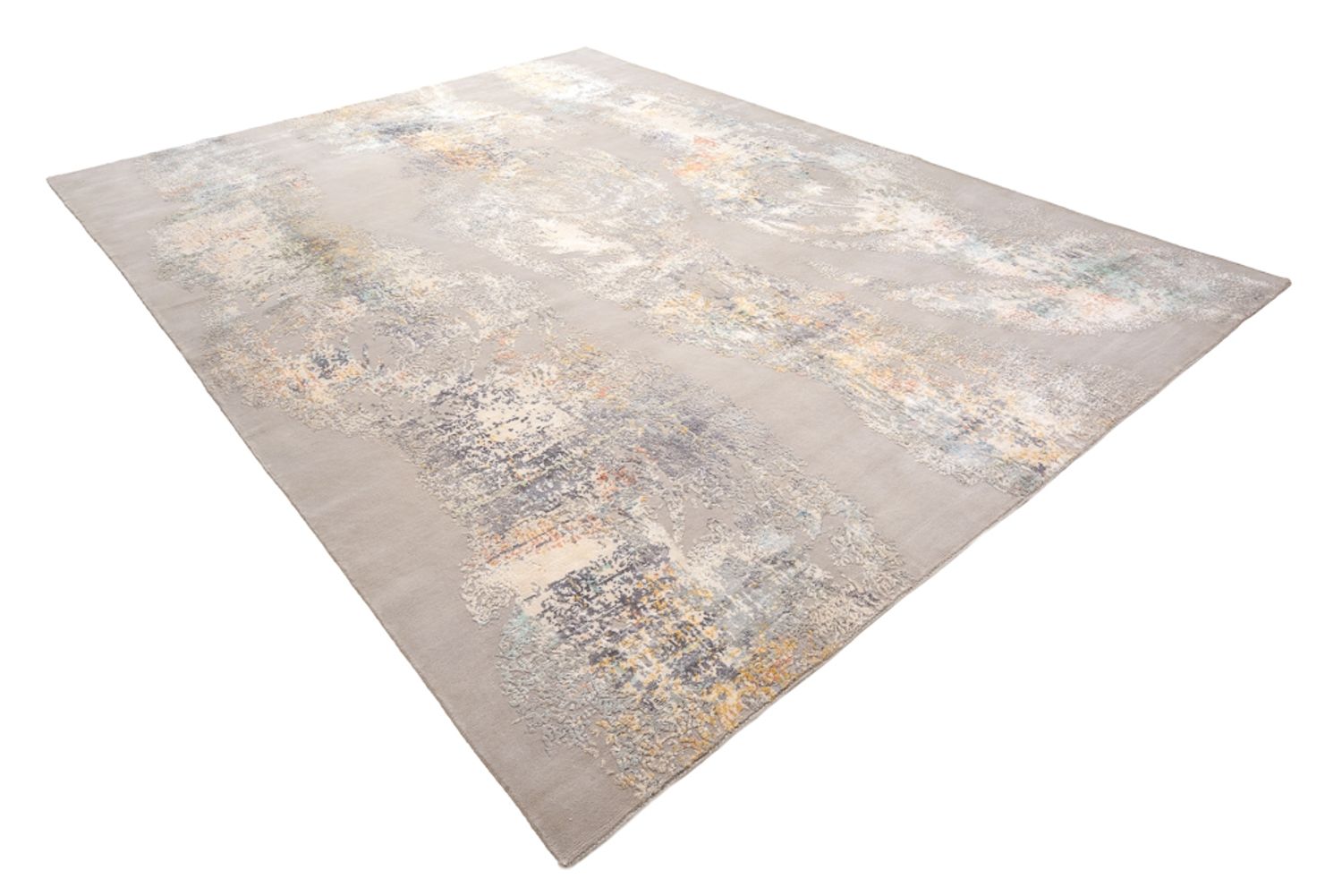 Designer tæppe - 365 x 279 cm - lys beige
