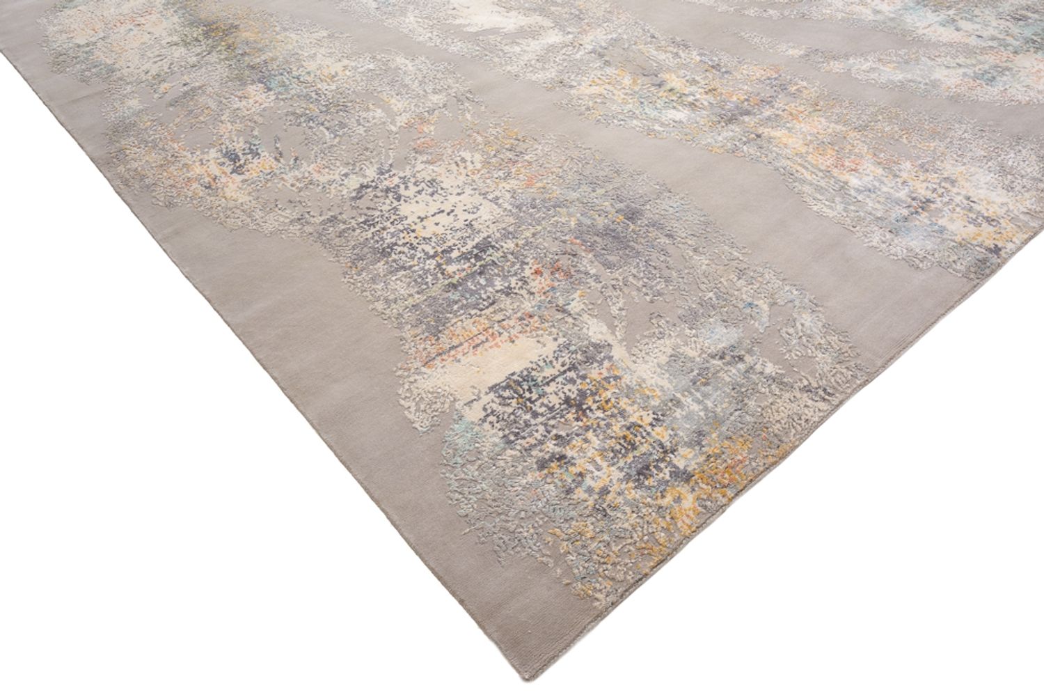 Designer tæppe - 365 x 279 cm - lys beige