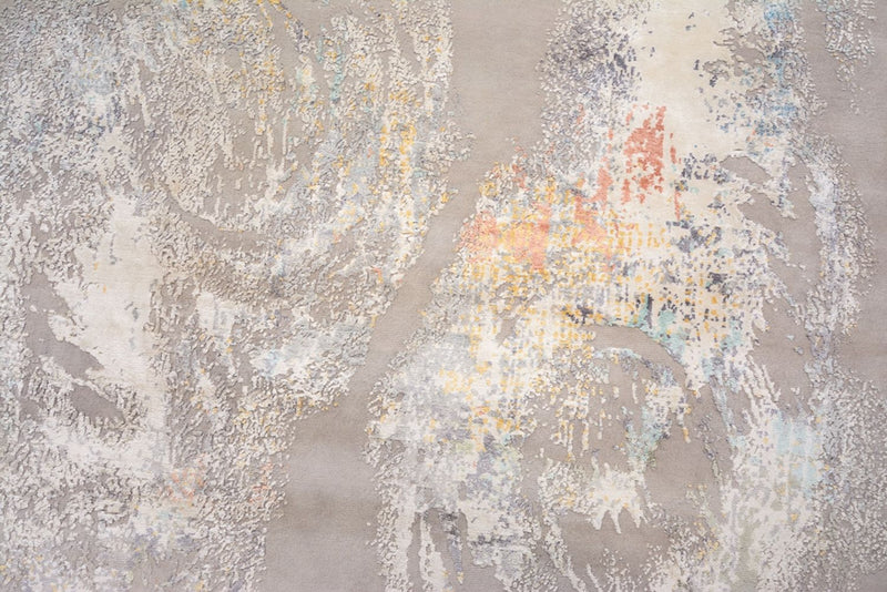 Designer tæppe - 365 x 279 cm - lys beige