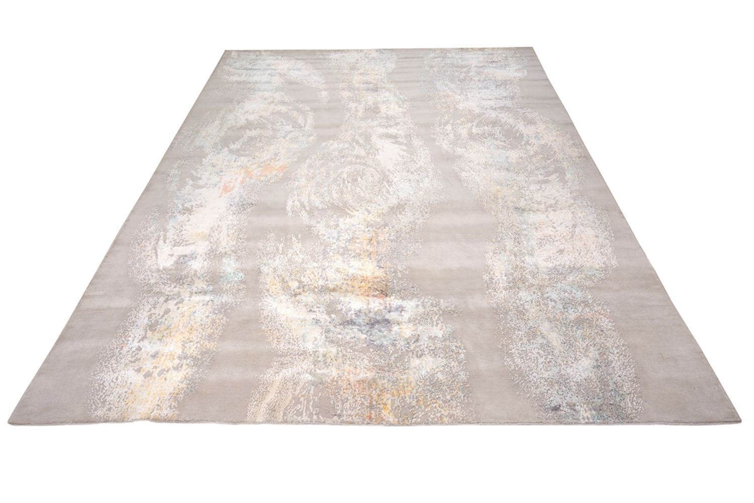 Designer tæppe - 365 x 279 cm - lys beige
