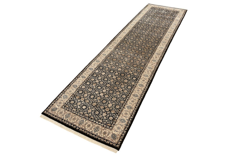 Løber Orientalsk tæppe - Bijar - Indus - 304 x 83 cm - mørk beige