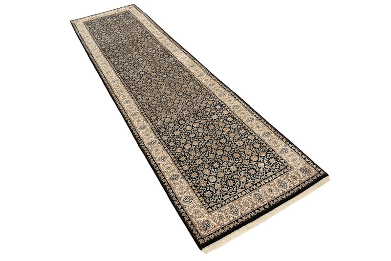 Løber Orientalsk tæppe - Bijar - Indus - 304 x 83 cm - mørk beige