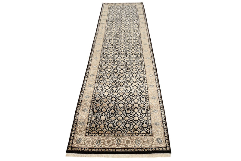 Løber Orientalsk tæppe - Bijar - Indus - 304 x 83 cm - mørk beige