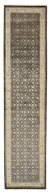 Løber Orientalsk tæppe - Bijar - Indus - 368 x 83 cm - mørk beige