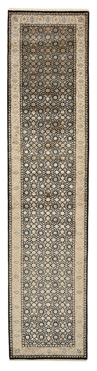 Løber Orientalsk tæppe - Bijar - Indus - 368 x 83 cm - mørk beige