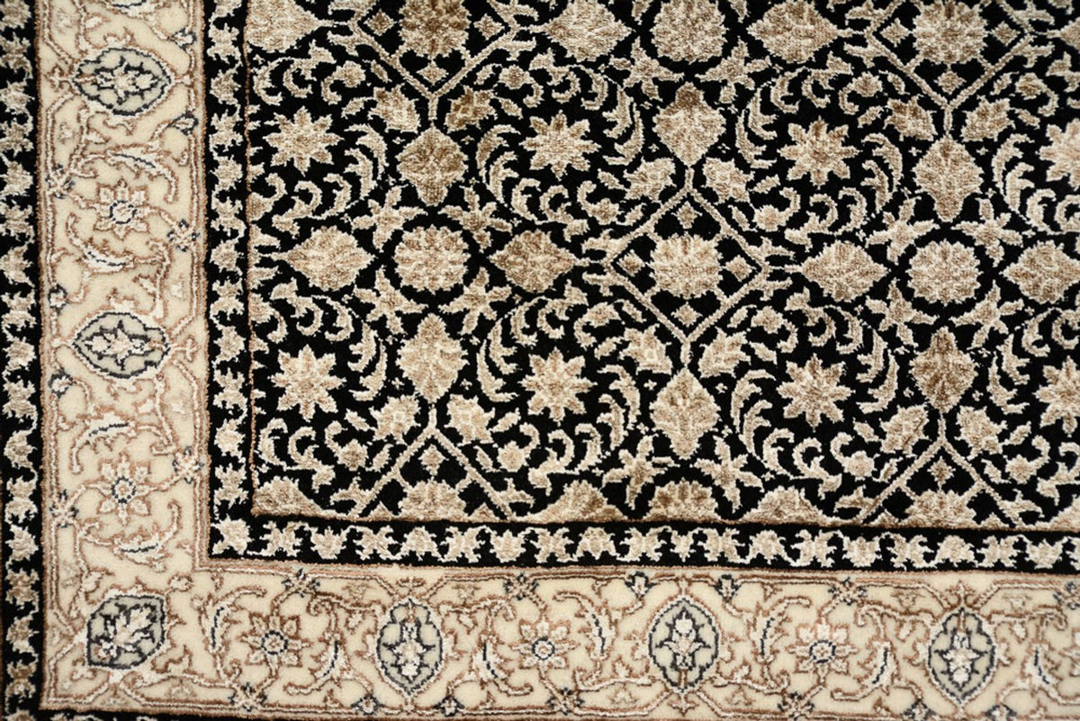 Løber Orientalsk tæppe - Bijar - Indus - 368 x 83 cm - mørk beige