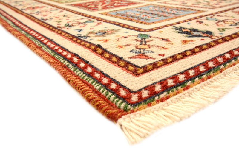 Orientalsk tæppe - 117 x 84 cm - creme