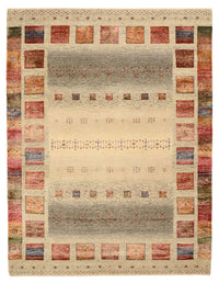 Gabbeh-tæppe - Loribaft Indus - 207 x 158 cm - mørk beige