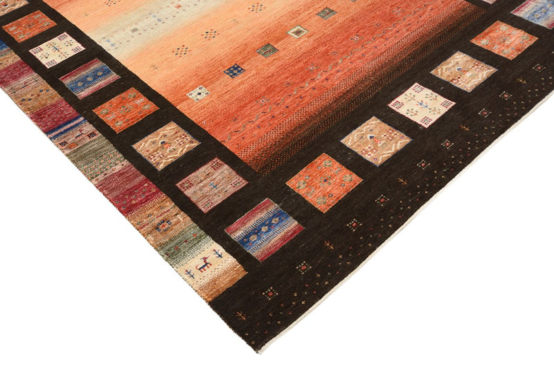 Gabbeh-tæppe - Loribaft Indus - 244 x 178 cm - flerfarvet