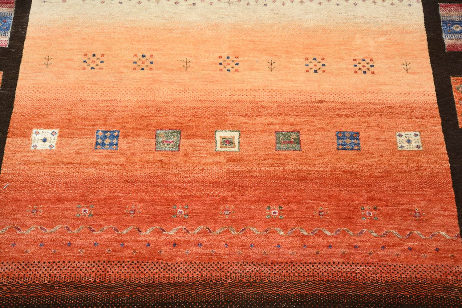 Gabbeh-tæppe - Loribaft Indus - 244 x 178 cm - flerfarvet