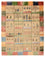 Gabbeh-tæppe - Loribaft Indus - 201 x 157 cm - flerfarvet