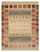 Gabbeh-tæppe - Loribaft Indus - 204 x 154 cm - mørk beige