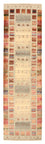 Løber Gabbeh-tæppe - Loribaft Indus - 306 x 84 cm - mørk beige