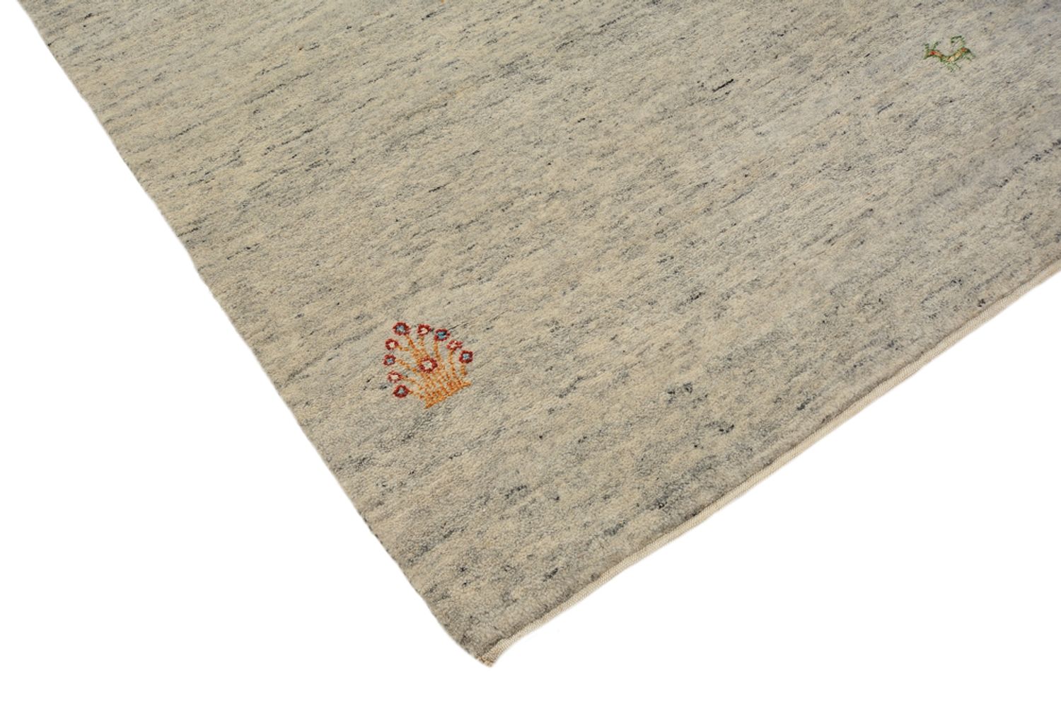 Løber Gabbeh-tæppe - Loribaft Indus - 238 x 82 cm - mørk beige