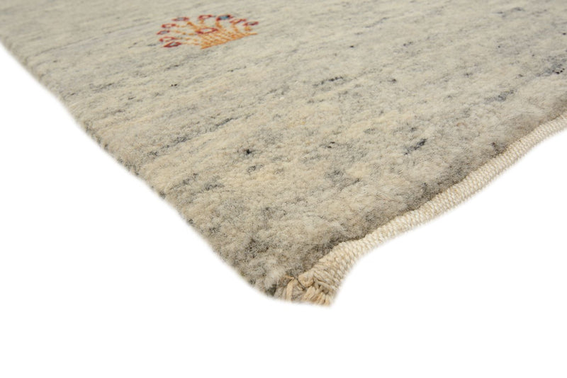 Løber Gabbeh-tæppe - Loribaft Indus - 238 x 82 cm - mørk beige