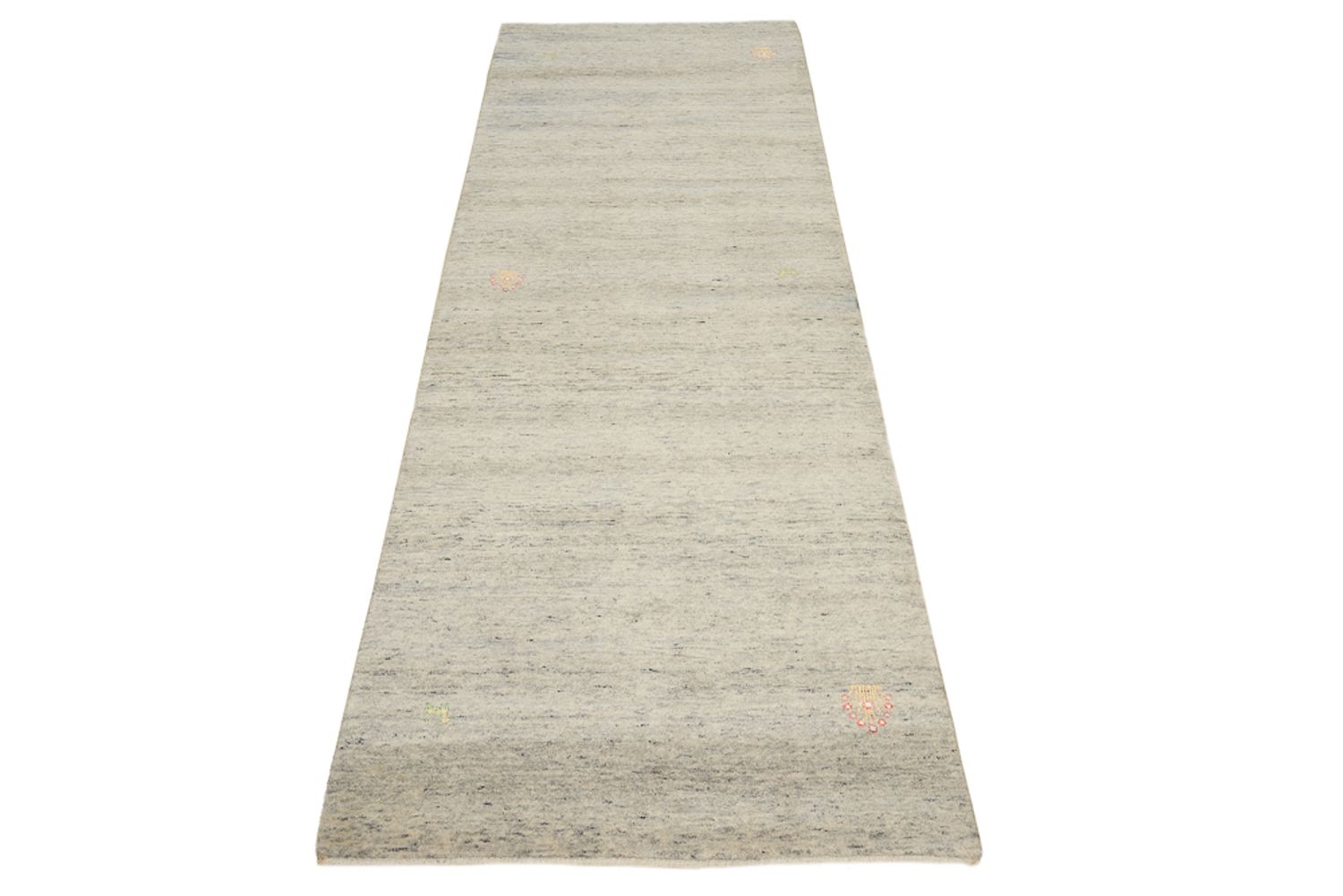 Løber Gabbeh-tæppe - Loribaft Indus - 238 x 82 cm - mørk beige