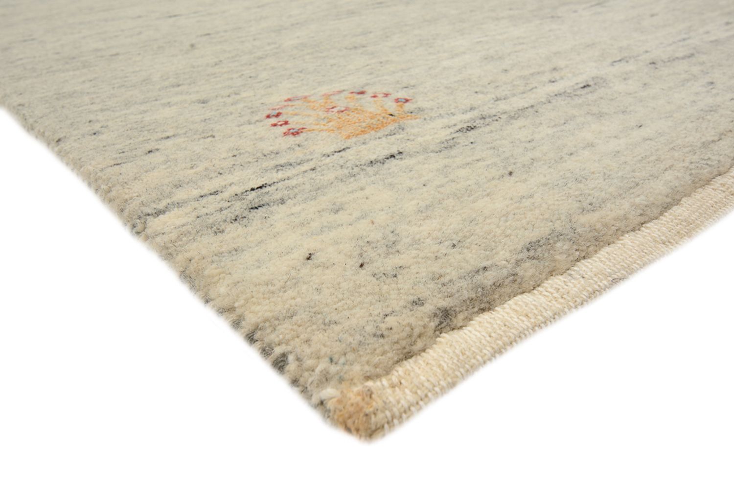Løber Gabbeh-tæppe - Loribaft Indus - 241 x 85 cm - mørk beige