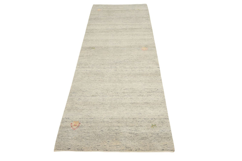 Løber Gabbeh-tæppe - Loribaft Indus - 237 x 82 cm - mørk beige