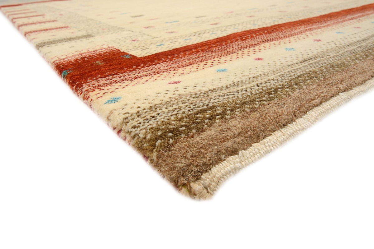 Gabbeh-tæppe - Loribaft Indus - 152 x 106 cm - lys beige