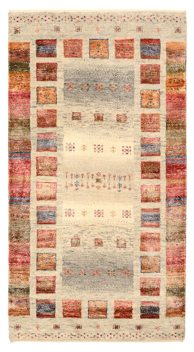 Gabbeh-tæppe - Loribaft Indus - 139 x 74 cm - flerfarvet
