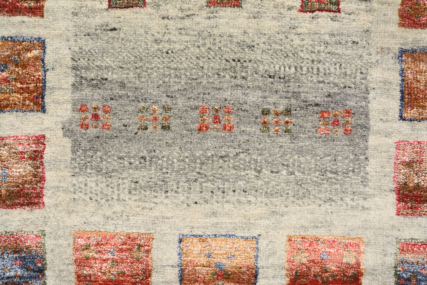 Gabbeh-tæppe - Loribaft Indus - 139 x 74 cm - flerfarvet