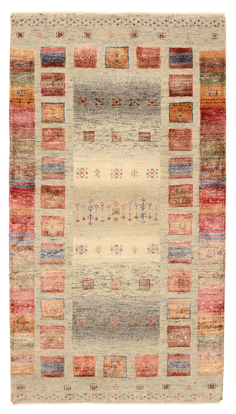 Gabbeh-tæppe - Loribaft Indus - 140 x 75 cm - flerfarvet