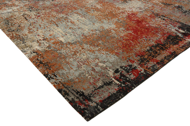 Designer tæppe - 363 x 277 cm - flerfarvet