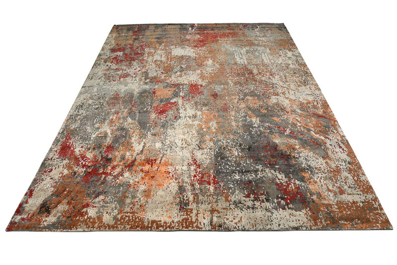 Designer tæppe - 363 x 277 cm - flerfarvet
