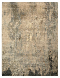 Designer tæppe - 363 x 277 cm - mørk beige