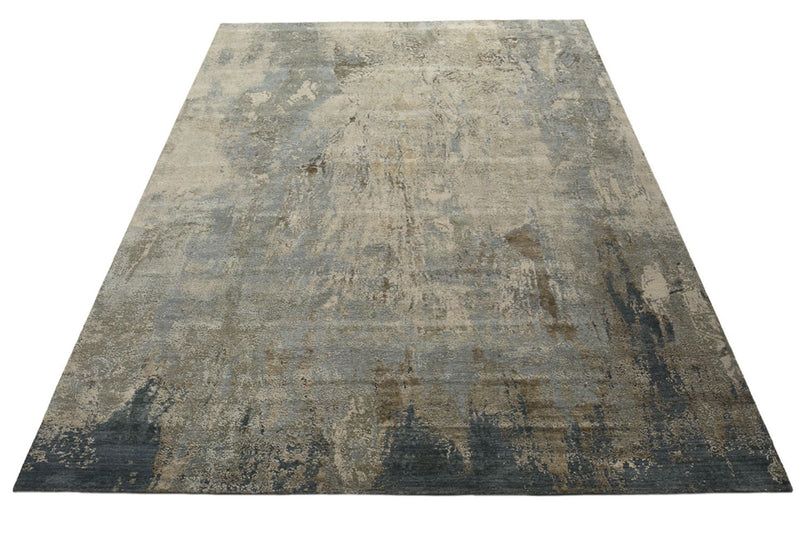 Designer tæppe - 363 x 277 cm - mørk beige