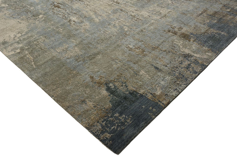 Designer tæppe - 363 x 277 cm - mørk beige