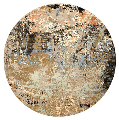 Designer tæppe - 239 x 237 cm - flerfarvet