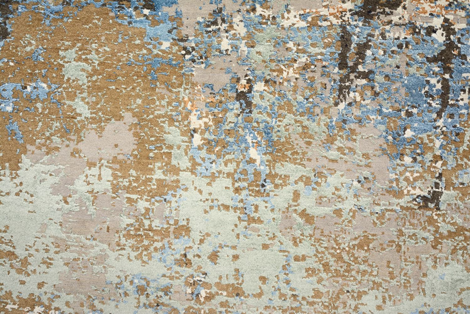 Designer tæppe - 239 x 237 cm - flerfarvet