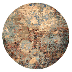 Designer tæppe - 241 x 239 cm - flerfarvet