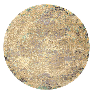 Designer tæppe - 240 x 238 cm - flerfarvet