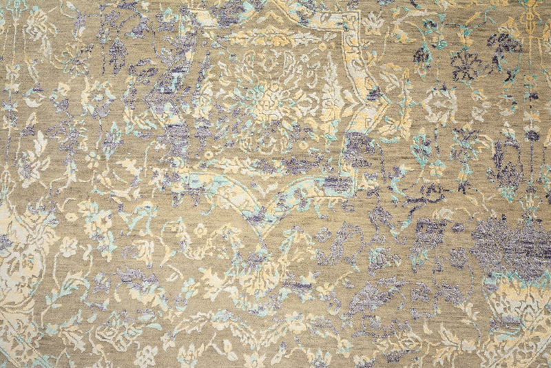 Designer tæppe - 240 x 238 cm - flerfarvet