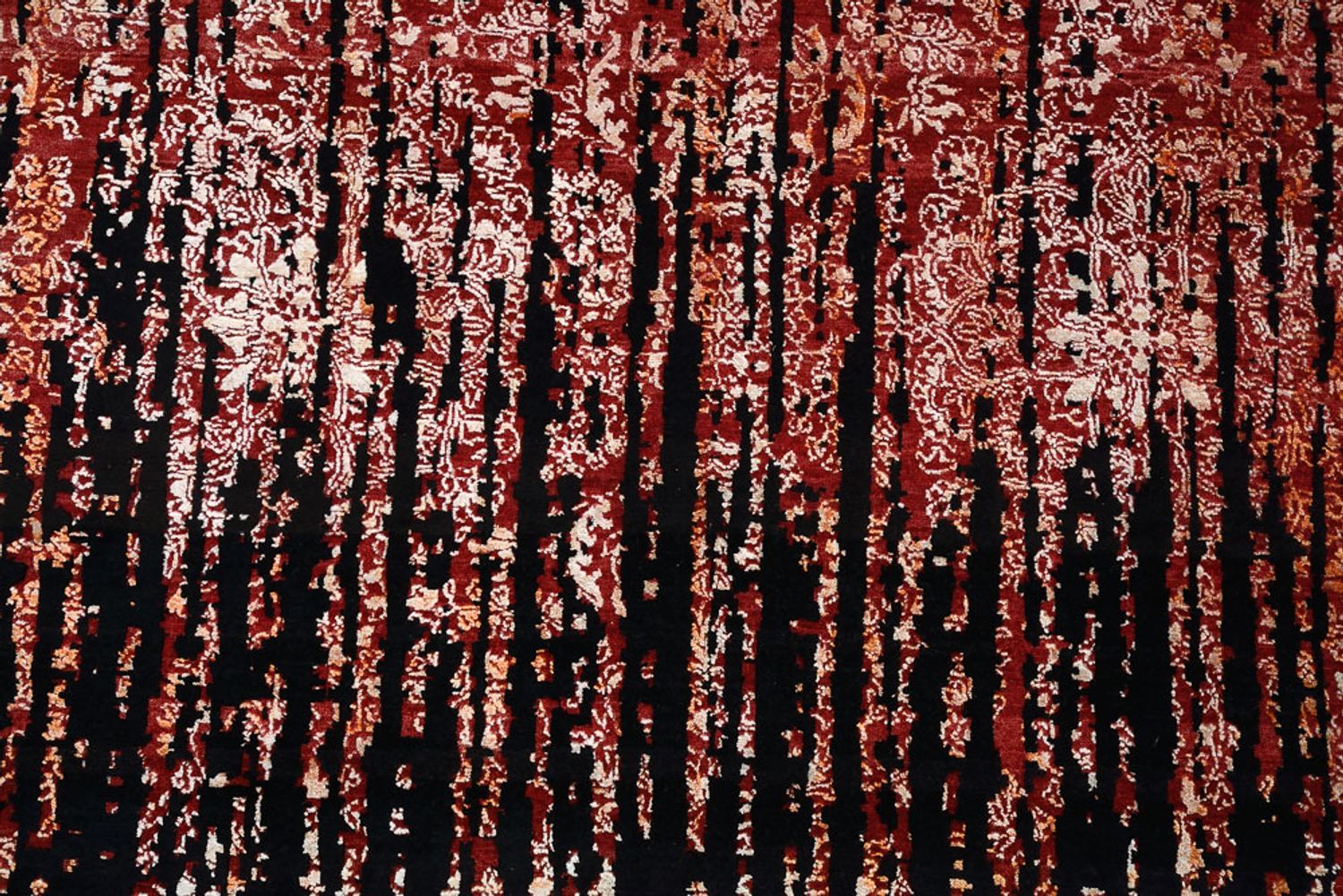 Designer tæppe - 338 x 251 cm - flerfarvet