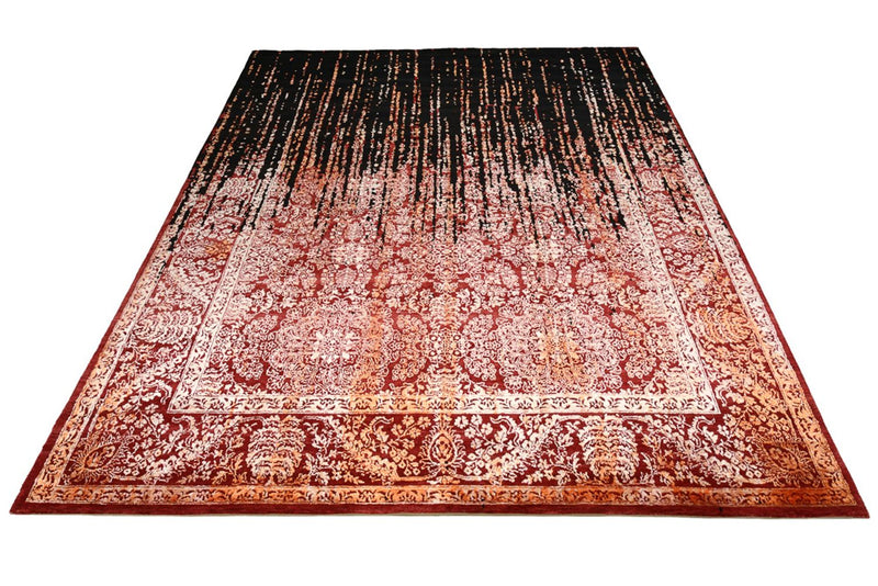 Designer tæppe - 338 x 251 cm - flerfarvet