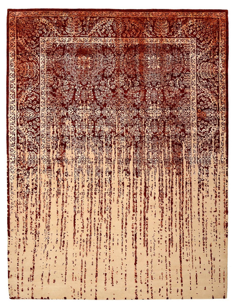 Designer tæppe - 337 x 258 cm - flerfarvet
