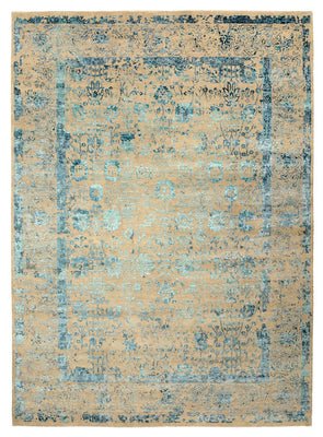 Designer tæppe - 339 x 246 cm - lys beige