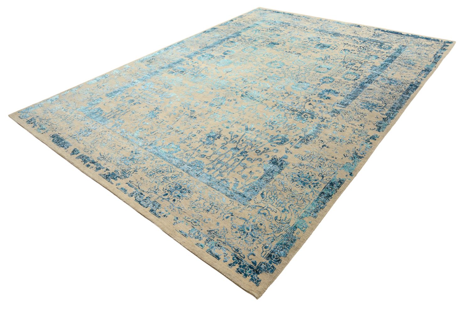 Designer tæppe - 339 x 246 cm - lys beige