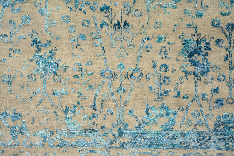Designer tæppe - 339 x 246 cm - lys beige