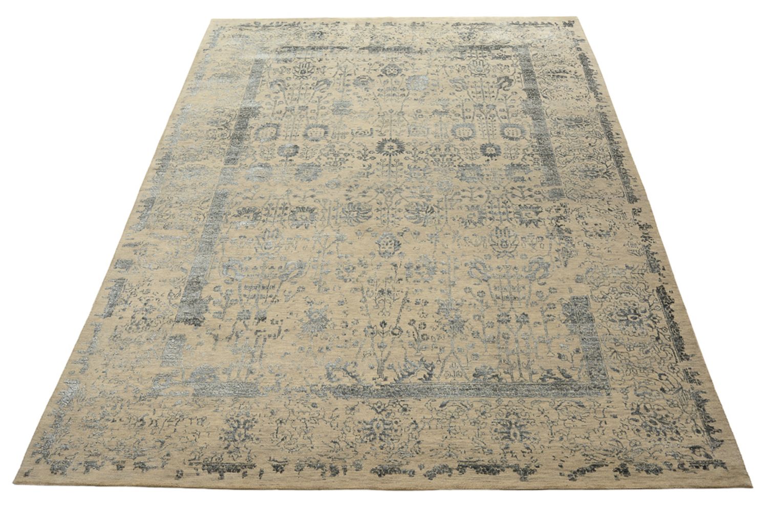 Designer tæppe - 333 x 243 cm - sand