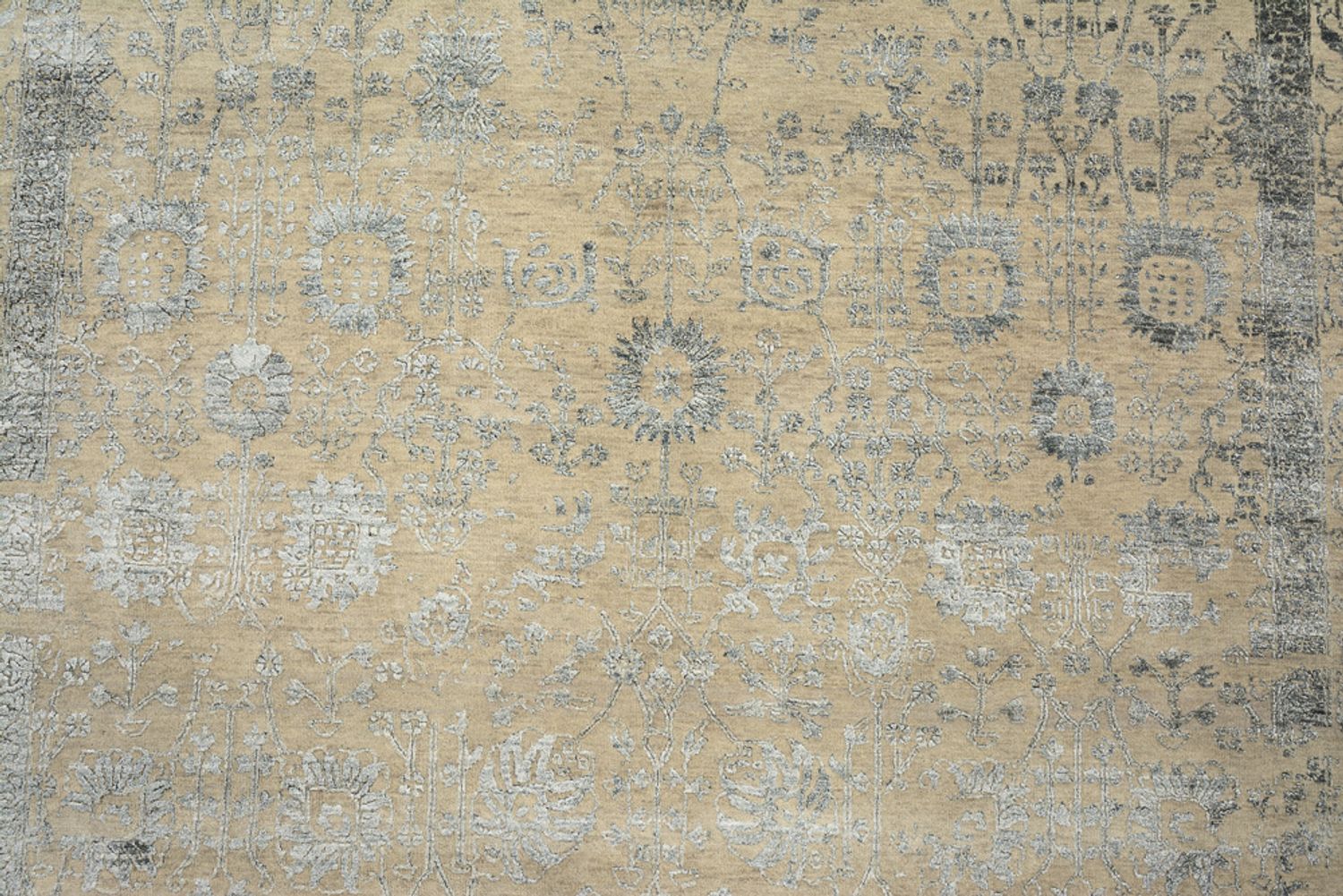 Designer tæppe - 333 x 243 cm - sand