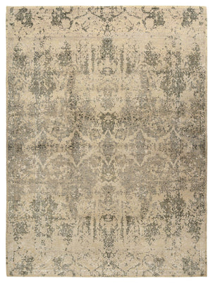 Designer tæppe - 341 x 253 cm - mørk beige
