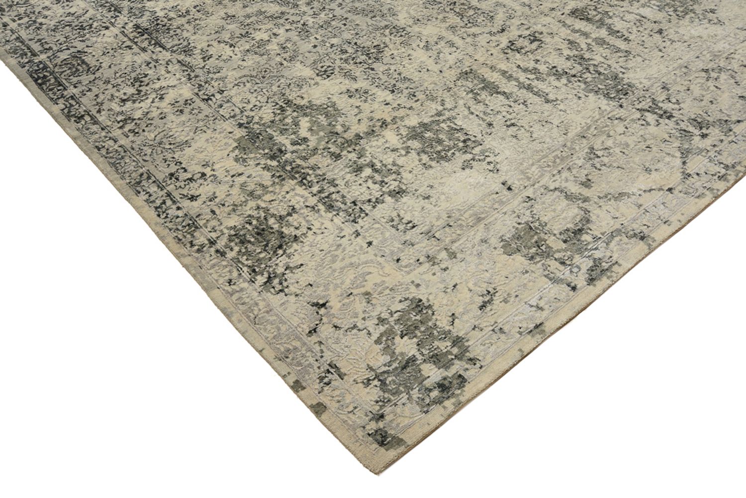 Designer tæppe - 341 x 253 cm - mørk beige